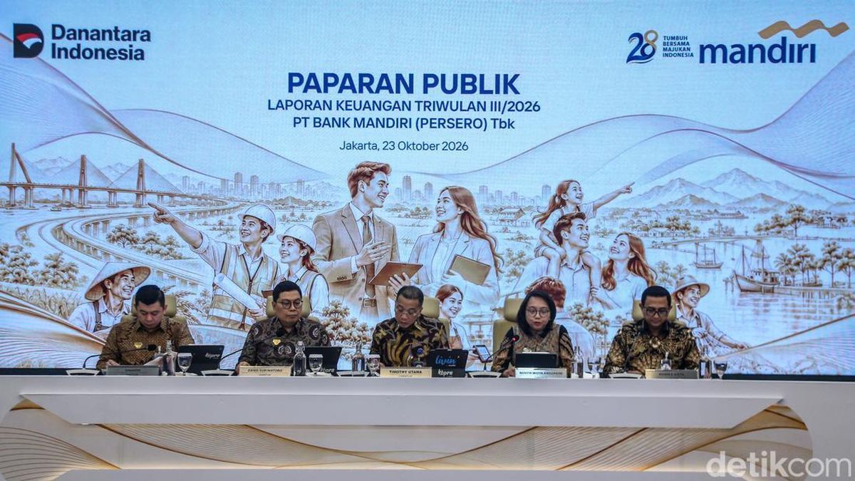 Bank Mandiri Catat Laba Rp 45,5 T Hingga Kuartal III 2026 — NadiKabar.com