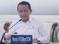 Menko HTE/Menteri ESDM Bahlil Lahadalia. (Tangkapan Layar Youtube)