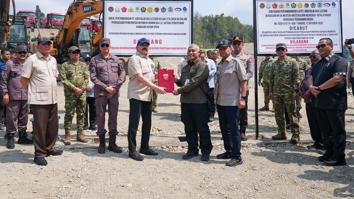 275 Ha Tambang Emasnya Disita Negara, Ini Profil Kristalin Ekalestari