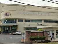 Pabrik Lee Biscuit di Johor, Malaysia. (Tangkapan Layar Google Street View)