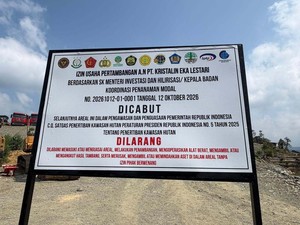 Izin Tambang Emas PT Kristalin Ekalestari di Papua Dicabut!