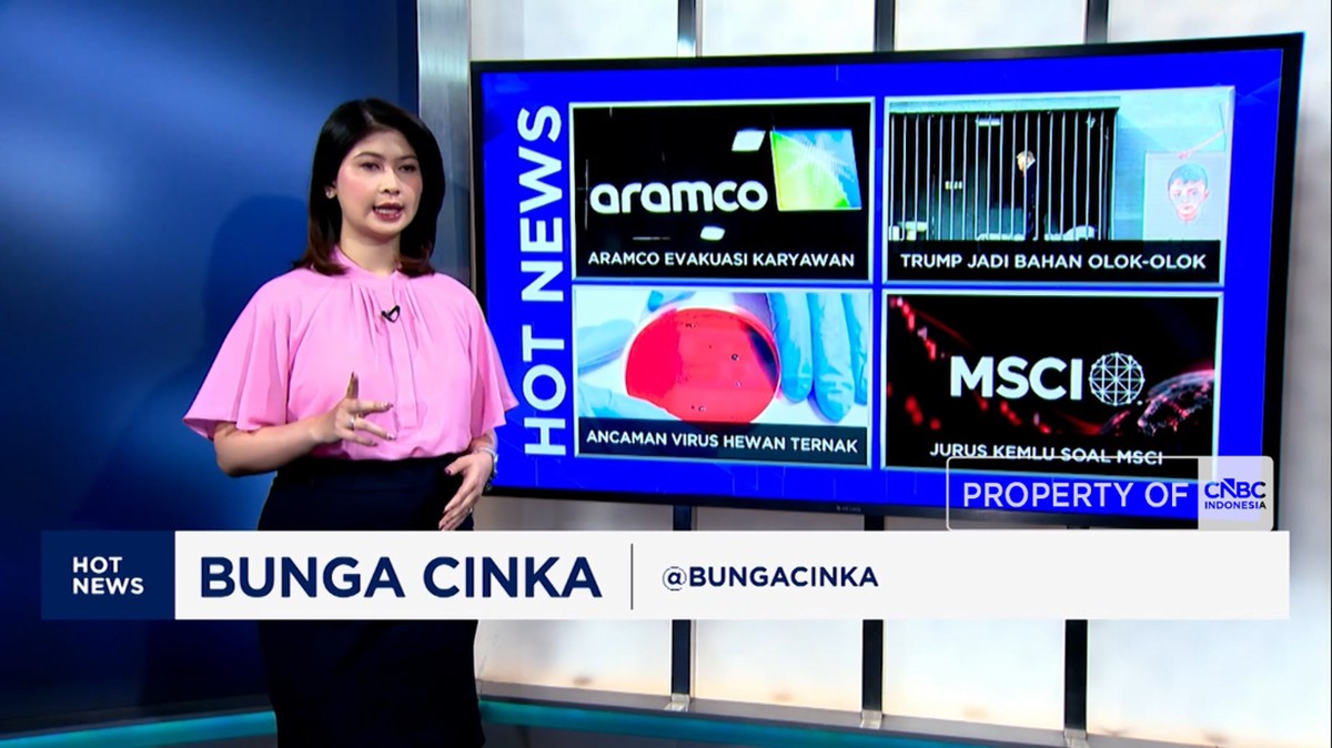 Perusahaan Minyak Aramco Evakuasi Karyawan - MSCI Mau Turunkan Status 