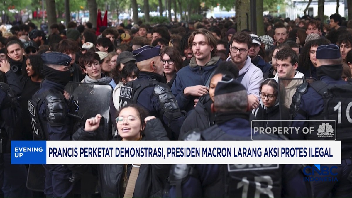 Video: Perketat Demonstrasi, Presiden Macron Larang Aksi Protes Ilegal