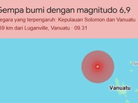 Gempa Vanuatu. (Ist)
