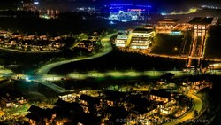 Wow! Penampakan Perdana IKN dari Udara Saat Malam Hari