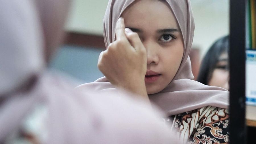 Ilustrasi Mata Kedutan. (Pexels)