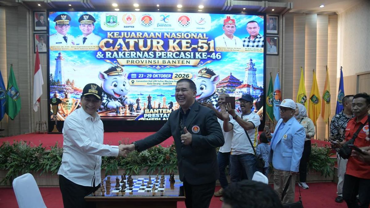 Diramaikan Ribuan Pecatur, Kejurnas Catur Ke-51 Resmi Dimulai di Banten — NadiKabar.com