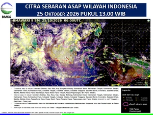 Citra Satelit Tampilkan Asap Karhutla Masih Menyebar ke Malaysia-Singapura