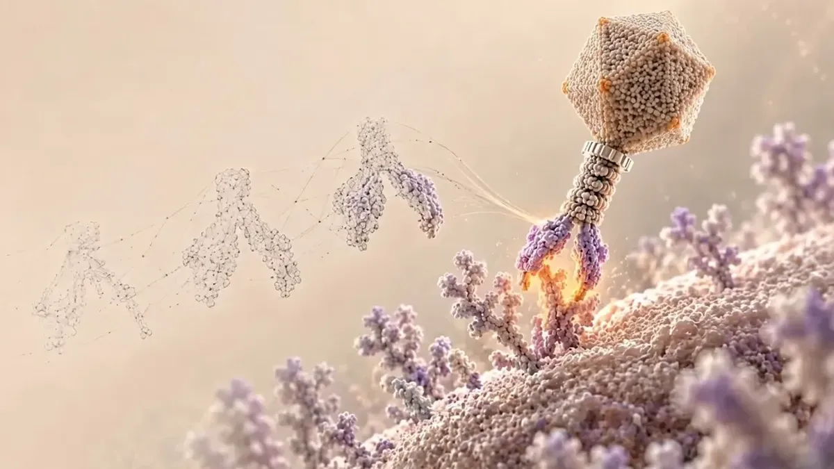 Ilustrasi berita Teknologi: Startup AS Suntikkan Virus Buatan AI ke Manusia untuk Pertama Kalinya