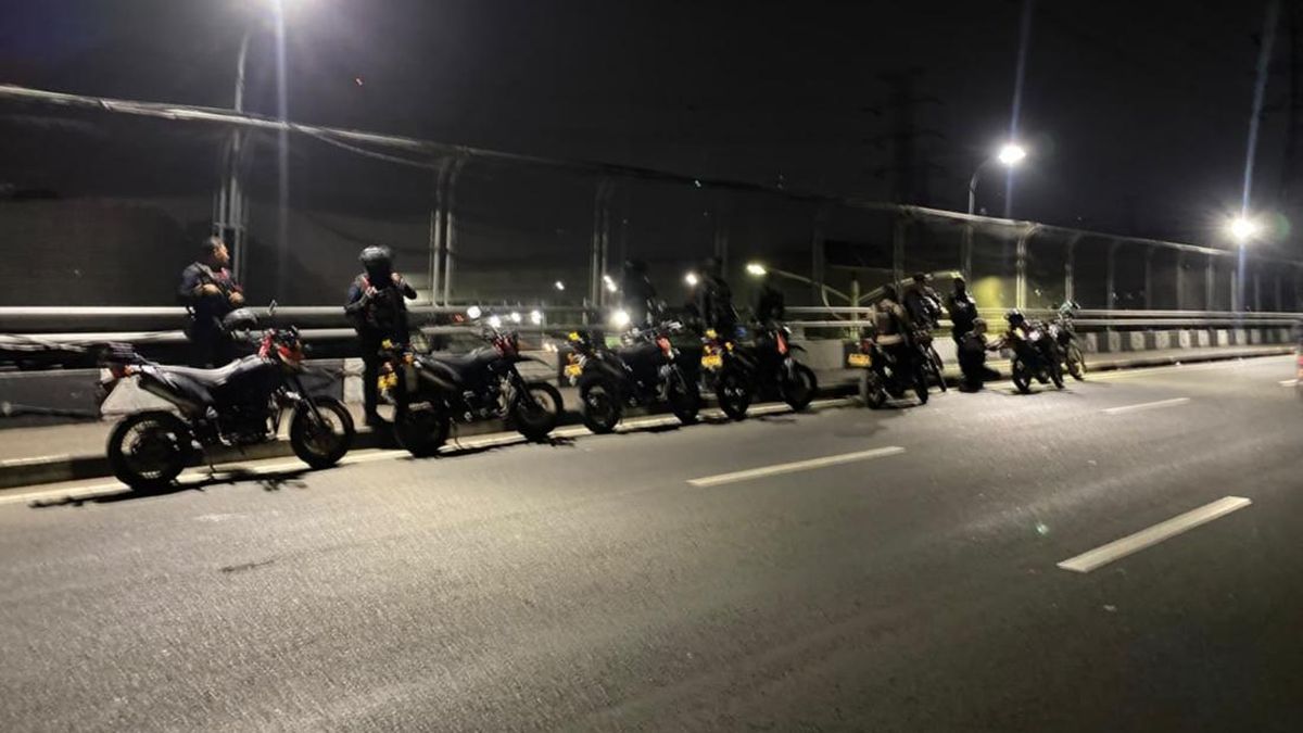 Polisi Bubarkan Balap Liar di Makasar Jaktim, 6 Pemuda dan Motor Diamankan — NadiKabar.com