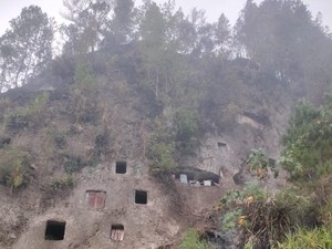 Karhutla Hanguskan Kuburan Batu di Toraja Utara Diduga Disengaja
