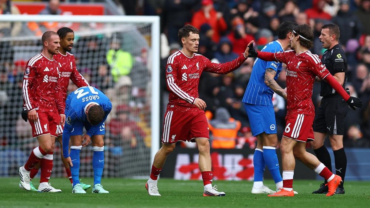 Liverpool Vs Brighton: The Reds Unggul 2-0 di Babak Pertama — NadiKabar.com