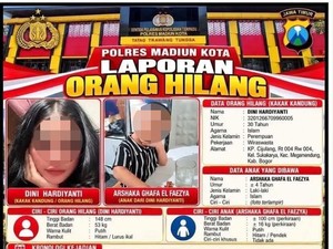 Ibu dan Anak Hilang Misterius di Jatim Diduga Usai Tengkar dengan Suami