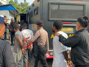 6 WN Papua Nugini Ditangkap di Kampung Narkoba Jayapura