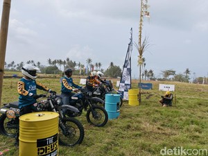 Puluhan Rider Adu Cepat di Swank Rally Slidetober Fest 2026 Tabanan