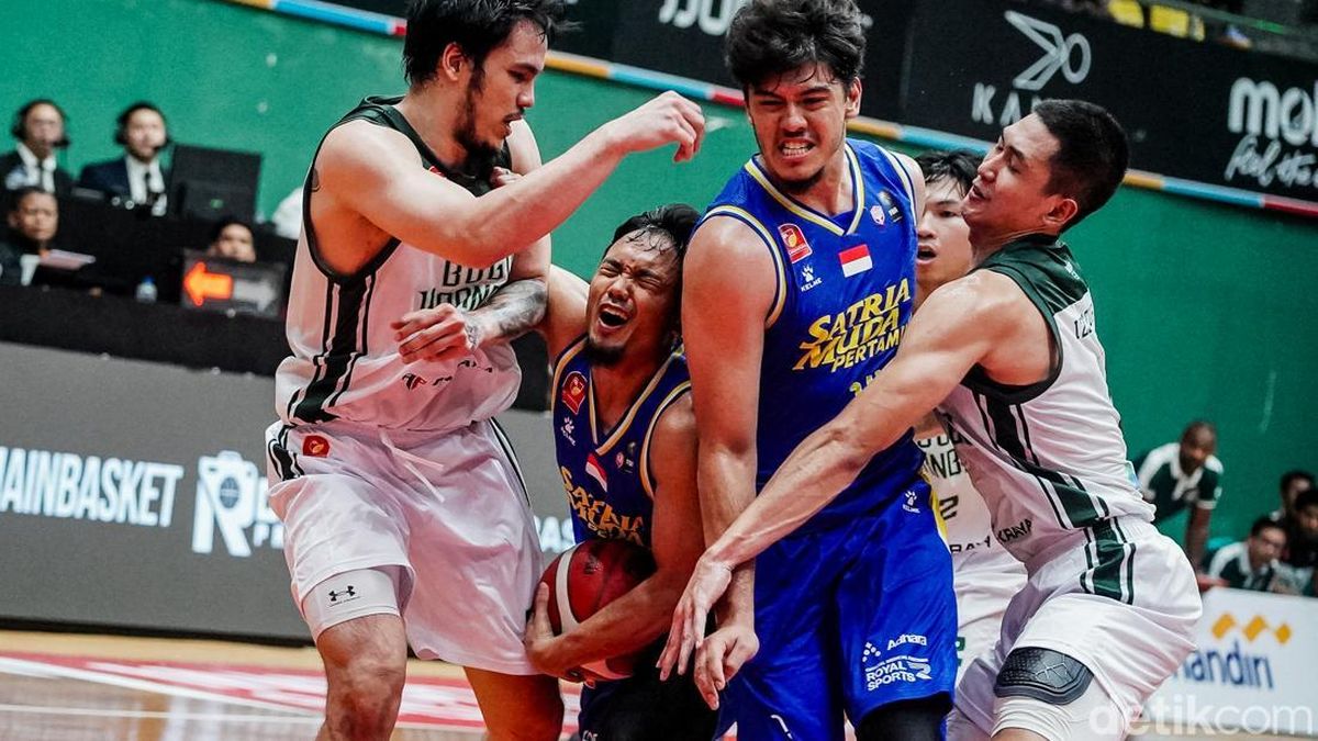 Ilustrasi berita Olahraga: Satria Muda Tumbangkan Juara IBL 2026 Bogor Hornbills dengan Skor 74-64