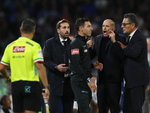 Allegri Marah-marah Usai Dikartu Merah