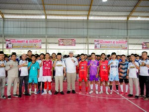 Dorong Prestasi Pemuda, Kejuaraan Futsal Sugiat Santoso Cup Digelar di Batu Bara