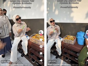 Syahrini Jajan Es Mambo Rp1.000, Netizen Malah Salfok Sama Air Mineralnya