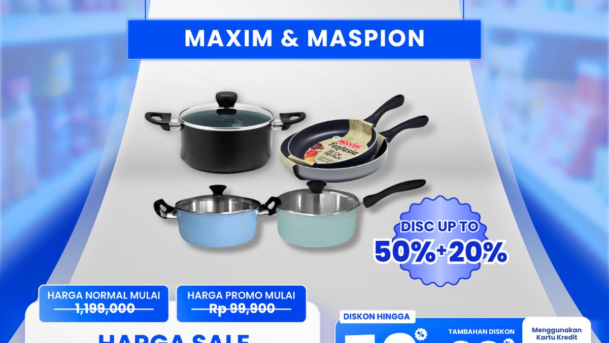 Serbu! Alat Masak Diobral di Transmart Full Day Sale — NadiKabar.com