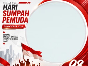 55 Twibbon Sumpah Pemuda 2026 Terbaru, Yuk Pasang Foto Terbaikmu!
