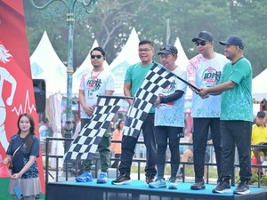 Wawali Kendari Kampanye Pola Hidup Sehat di IDI Run 2026