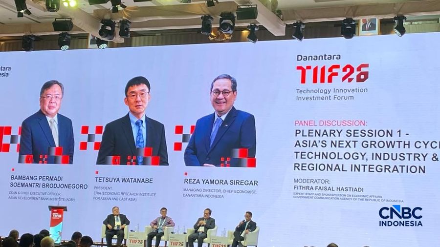 Danantara Technology Innovation Investment Forum (DTIIF) 2026. (CNBC Indonesia/ Dova)