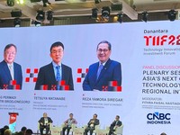Danantara Technology Innovation Investment Forum (DTIIF) 2026. (CNBC Indonesia/ Dova)