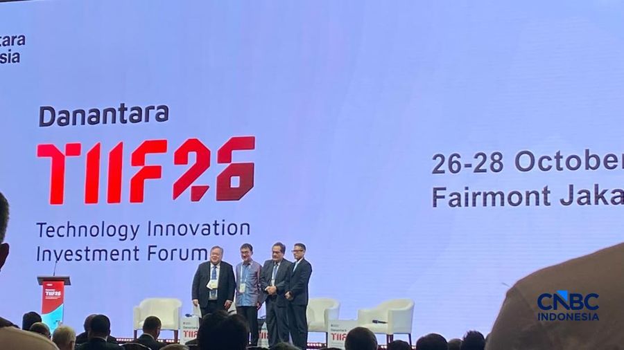 Danantara Technology Innovation Investment Forum (DTIIF) 2026. (CNBC Indonesia/ Dova)