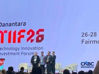 Danantara Technology Innovation Investment Forum (DTIIF) 2026. (CNBC Indonesia/ Dova)