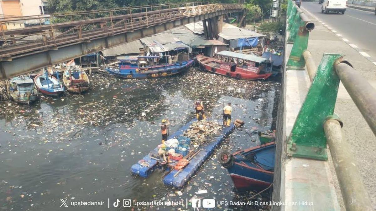 Viral Kali Cakung Drain Dipenuhi Kotoran, 8 Kubik Sampah Diangkut DLH DKI — NadiKabar.com