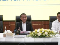 Konpres ketahanan pangan energi nasional, Senin (26/10/2026). (Tangkapan layar youtube ESDM)