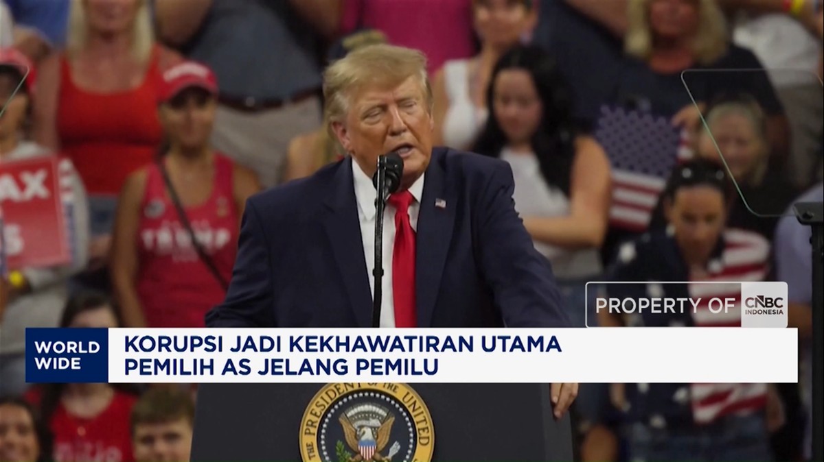 Video: Korupsi Jadi Kekhawatiran Utama Pemilih AS Jelang Pemilu