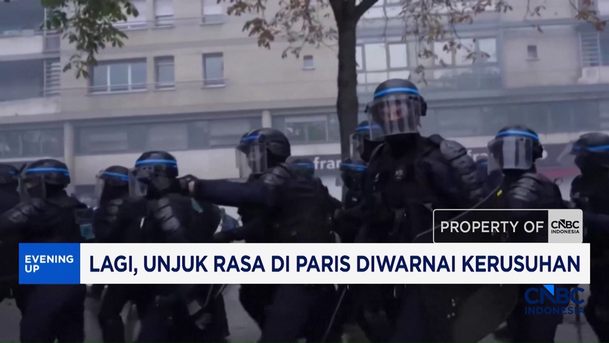 Video: Lagi, Unjuk Rasa Di Paris Diwarnai Kerusuhan