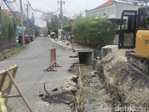 Badung Genjot Drainase Pengendali Banjir, Progres 70 Persen