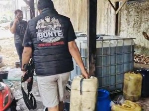 Polisi Gerebek Gudang Penimbunan BBM di Rejang Lebong, 3,3 Ton Bio Solar Disita
