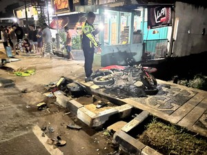 2 Motor di Muba Tabrakan hingga 1 Orang Tewas dan 1 Kritis