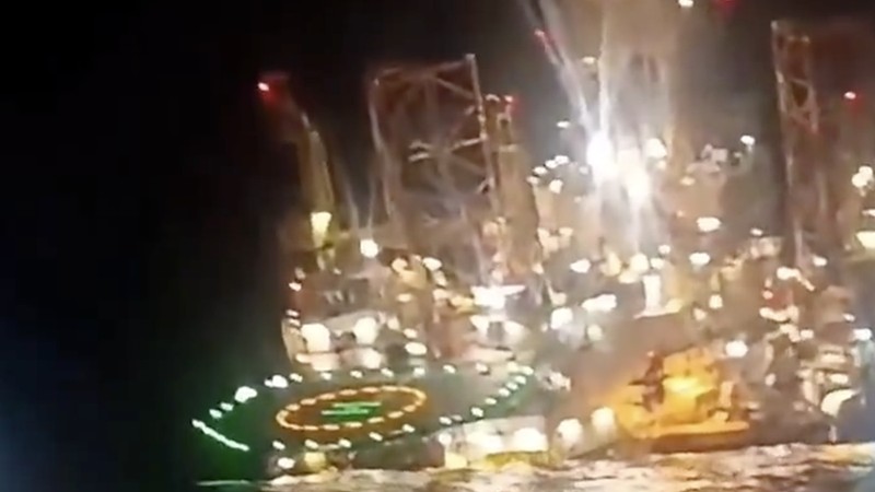 Rig pengeboran minyak dan gas Prospector 5 milik Borr Drilling tenggelam di lepas pantai Mayumba, Gabon, pada Sabtu malam (24/10/2026).