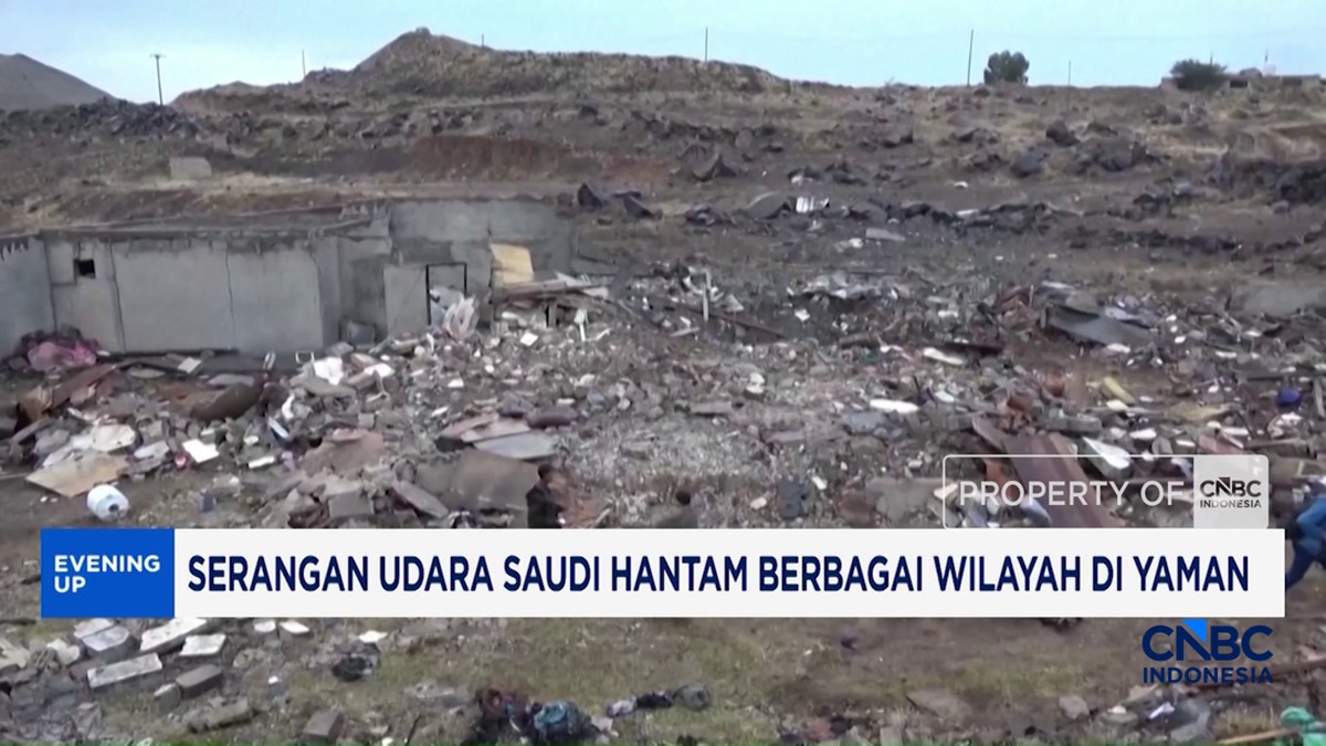 Video: Serangan Udara Saudi Hantam Berbagai Wilayah di Yaman