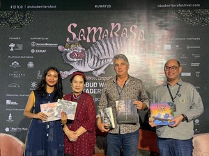 Rio Christiawan Suarakan Isu Keberlanjutan Lewat Storytelling di UWRF 2026
