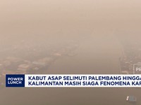 3 Hari Diguyur Hujan, Kabut Asap Masih Selimuti Palembang-Kalimantan