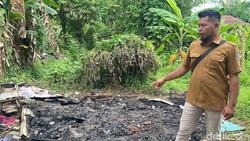 Kadus Gerebek 40 Warga Lagi Nyabu-Main Judi di Deli Serdang, Barak Dibakar