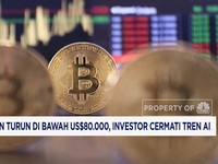 Bitcoin Turun Di Bawah US$80.000, Investor Cermati Tren AI