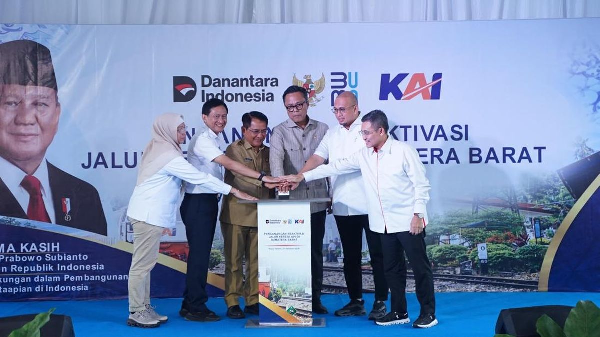 Reaktivasi Rel Kereta Sumbar Dicanangkan, Andre hingga Donny Terima Kasih ke Prabowo — NadiKabar.com