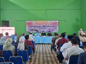 Kala Kepsek dan Aparat Desa di Tamansari Bogor Belajar Mencegah Korupsi