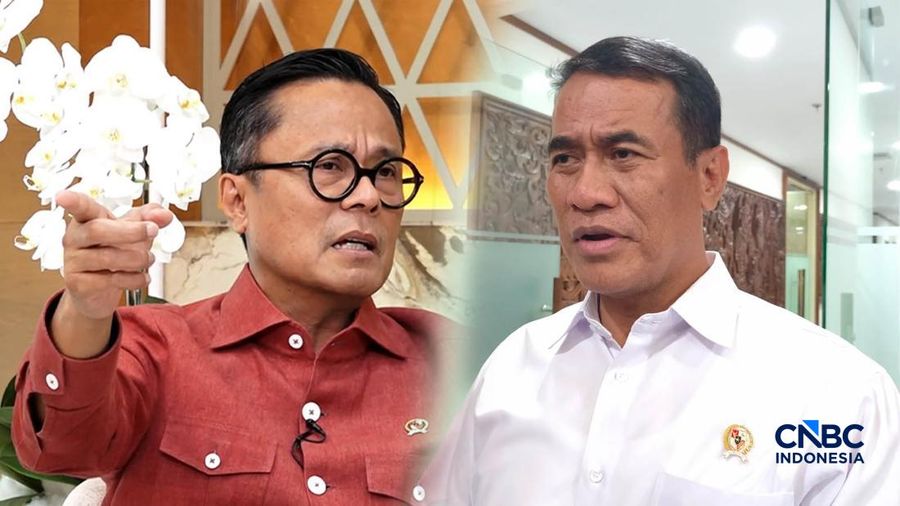 Foto Kolase COO Danantara, Dony Oskaria dan Menteri Pertanian (Mentan), Amran Sulaiman. (CNBC Indonesia)