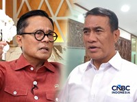Foto Kolase COO Danantara, Dony Oskaria dan Menteri Pertanian (Mentan), Amran Sulaiman. (CNBC Indonesia)