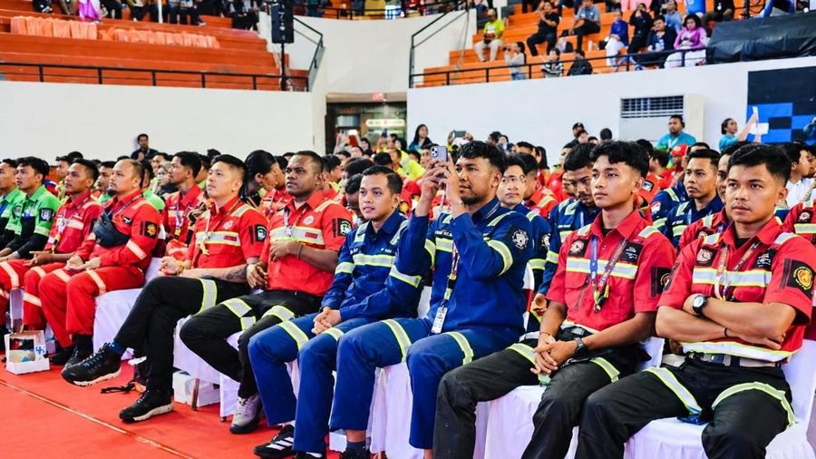 Gubernur Papua Tengah Meki Fritz Nawipa mengatakan Indonesian Fire and Rescue Competition (IFRC) ke-8 tahun 2026 yang berlangsung di Timika, Papua Tengah, pada 24--31 Oktober 2026, memperkuat budaya keselamatan di Tanah Papua. (Dok. PT Freeport Indon