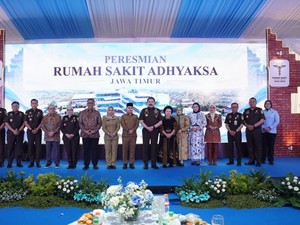 Jaksa Agung Resmikan RS Adhyaksa Jawa Timur di Mojokerto