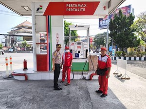 Kapolresta Denpasar Pastikan Stok BBM Aman